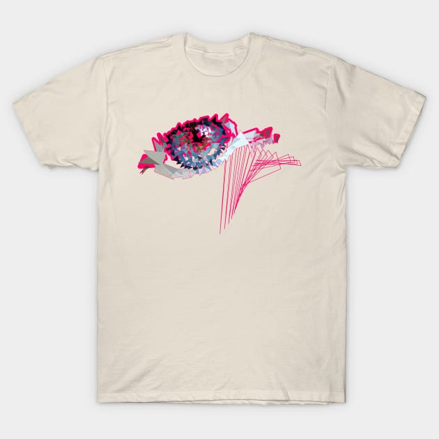 Graffiti Eye T-Shirt by MindGlowArt